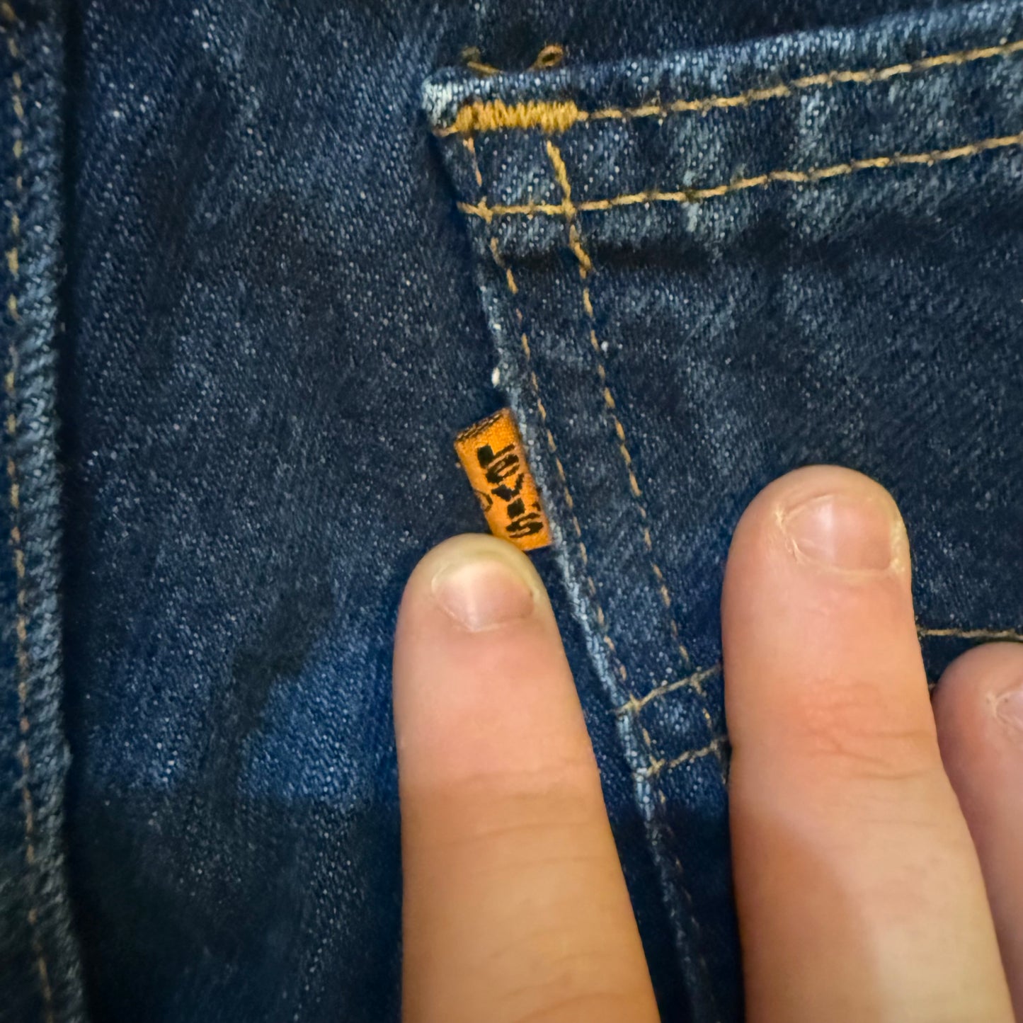 VINTAGE 70S LEVIS DENIM JEANS