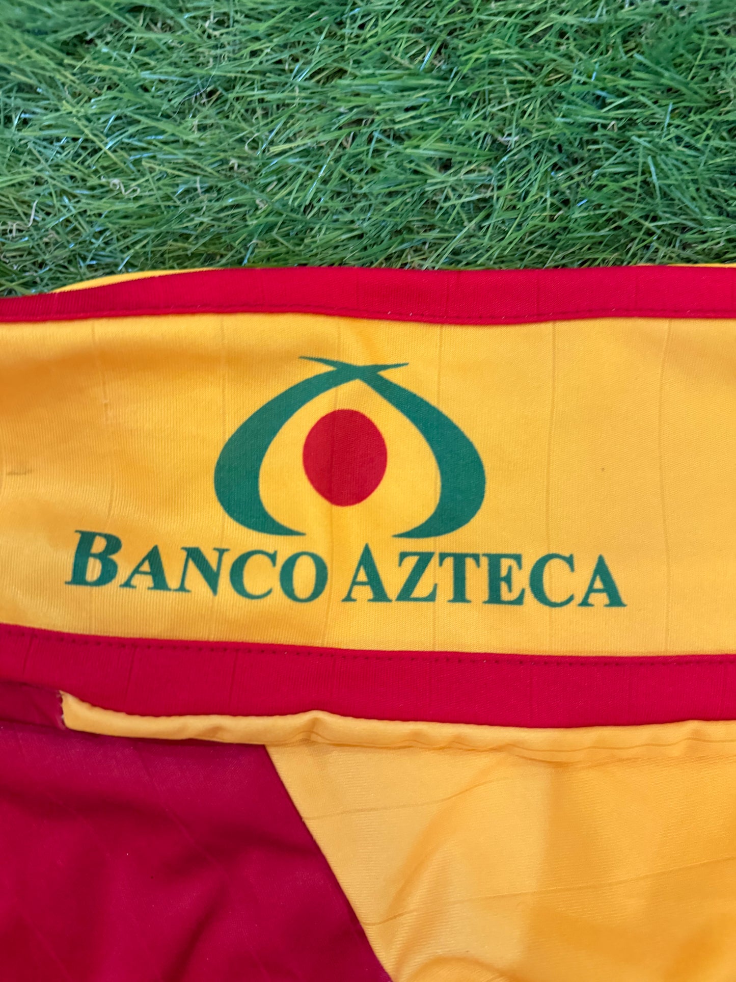 Y2K MORELIA MONARCAS RED AND YELLOW SOCCER JERSEY